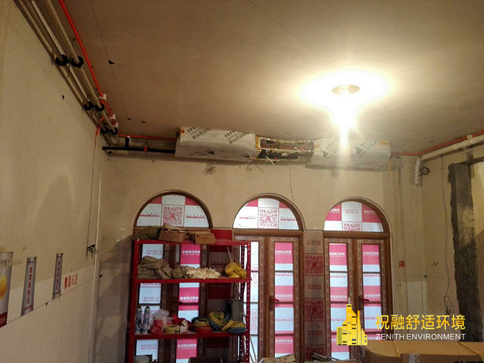 富陽(yáng)富春玫瑰園18號(hào)別墅地源熱泵施工案例